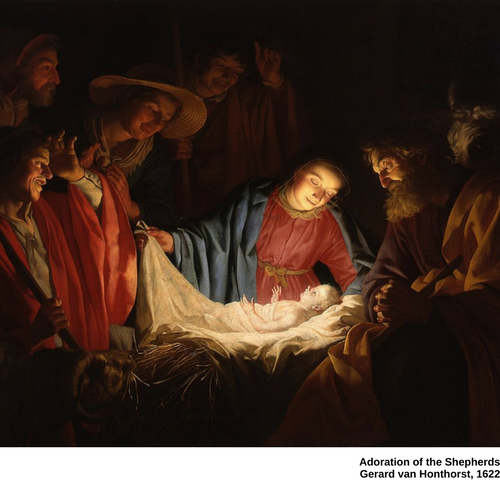 Adoration of the shepherds