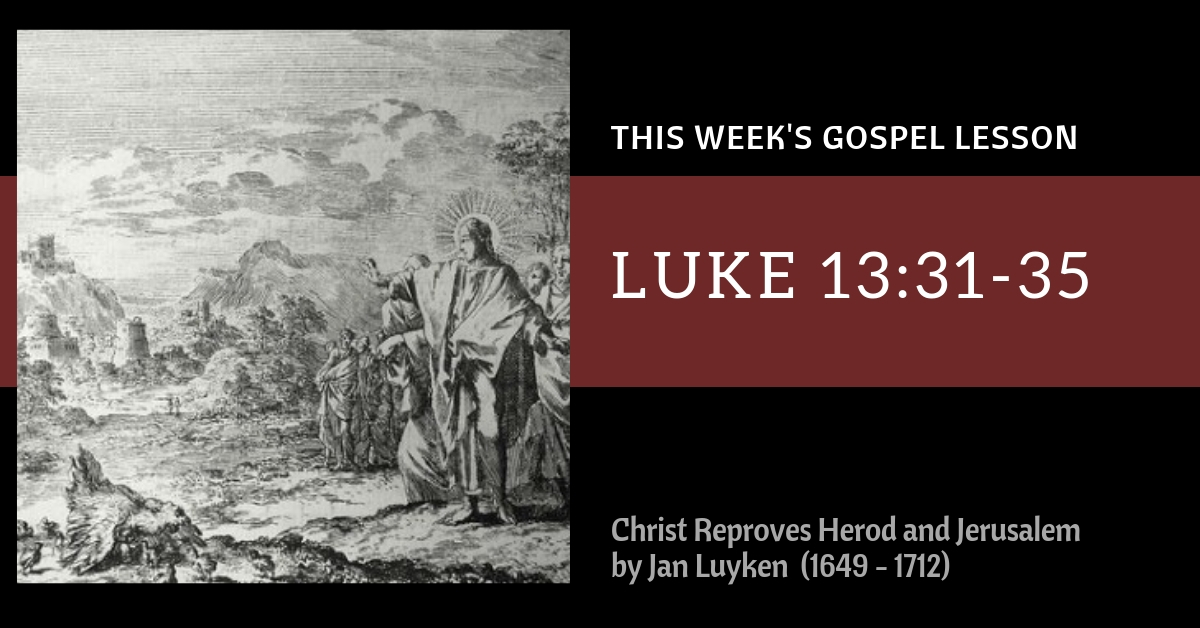 biblestudy Luke13 31 35