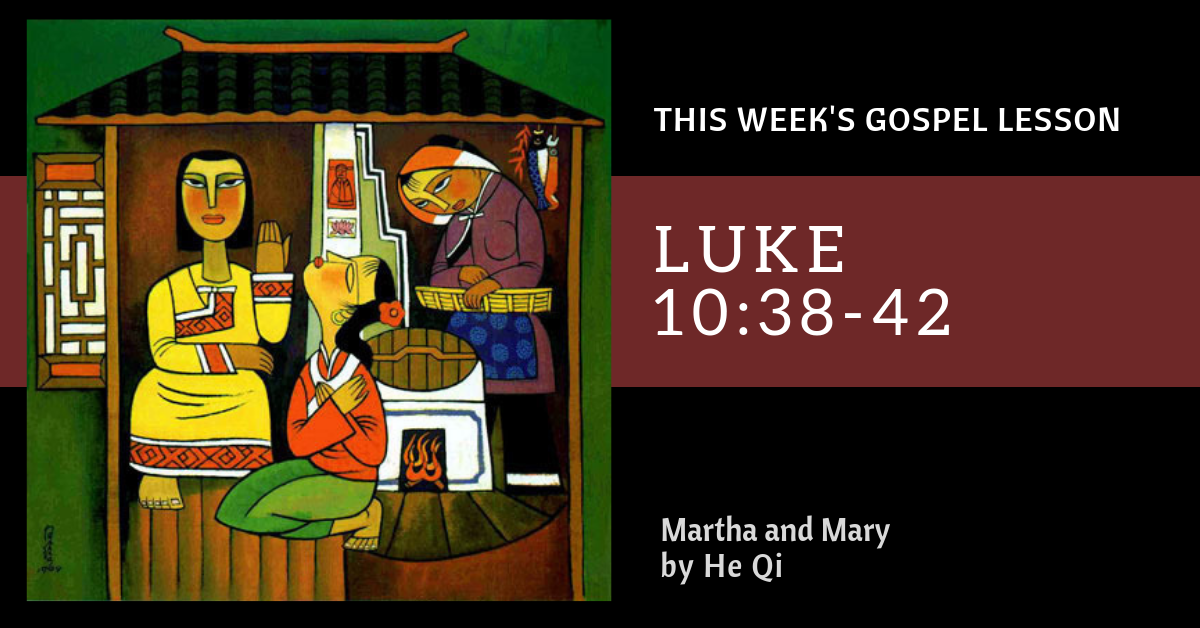 biblestudy luke10 38 42